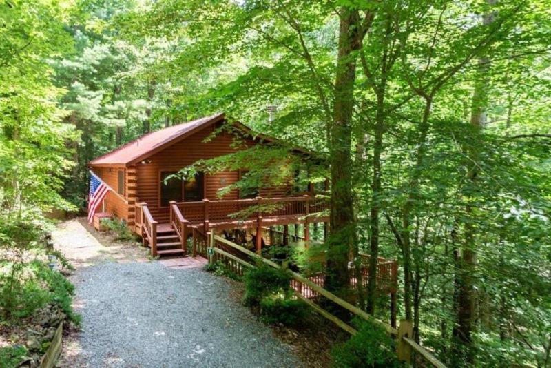 Mountain Spirit Cabin - Fireplace And Hot Tub Villa Blue Ridge Buitenkant foto