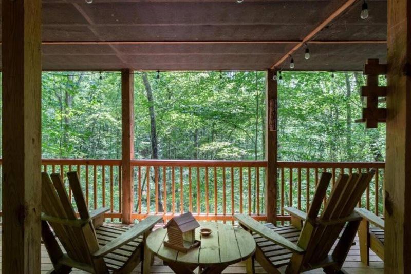 Mountain Spirit Cabin - Fireplace And Hot Tub Villa Blue Ridge Buitenkant foto