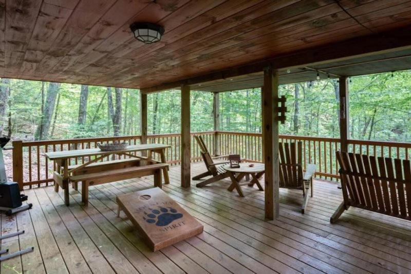 Mountain Spirit Cabin - Fireplace And Hot Tub Villa Blue Ridge Buitenkant foto