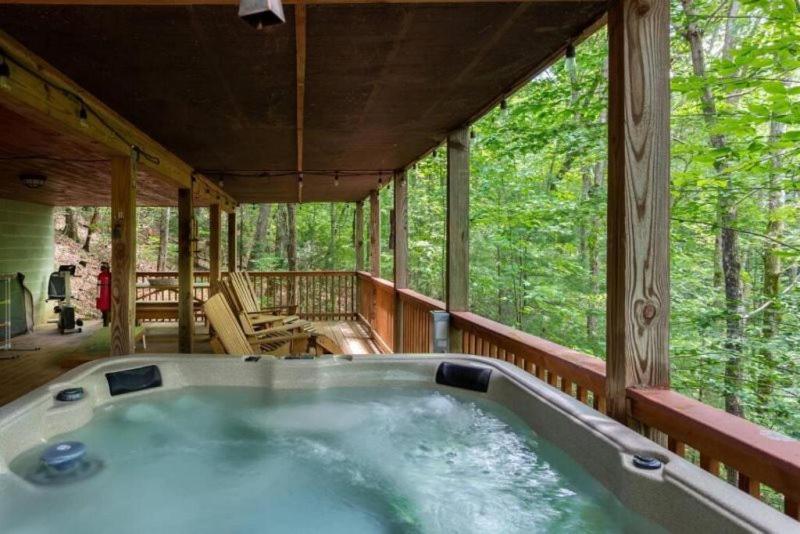 Mountain Spirit Cabin - Fireplace And Hot Tub Villa Blue Ridge Buitenkant foto