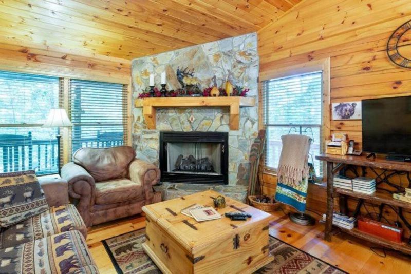 Mountain Spirit Cabin - Fireplace And Hot Tub Villa Blue Ridge Buitenkant foto